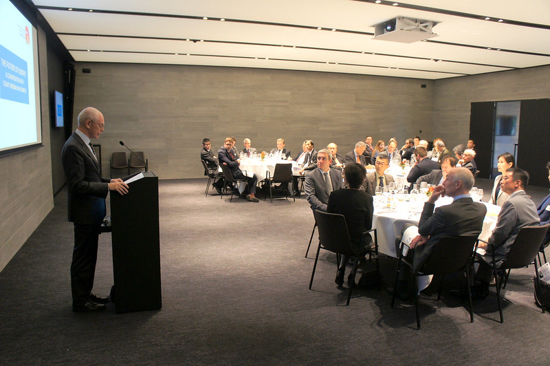 Photo: BJA 特別昼食会: EUの将来についてヘルマン・ヴァンロンプイ元欧州理事会議長に聞く