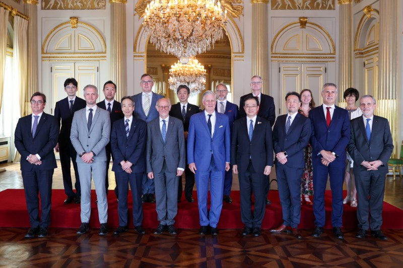Photo: News Release – His Majesty King Philippe of the Belgians and the BJA – Highlighting Japanese Investors in Belgium