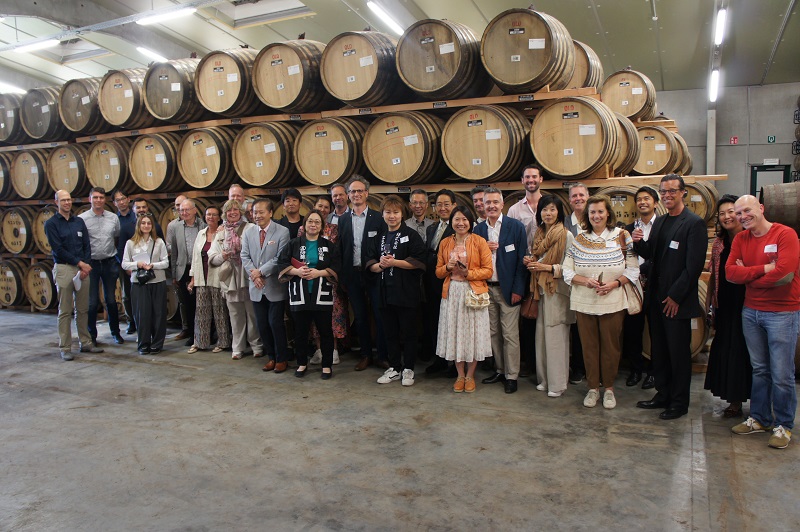 Photo: Pictures of the BJA Event: Delicious Life of Belgium and Japan: Fermentation meets distillation