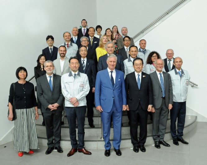 Photo: His Majesty King Philippe of the Belgians and the BJA – Highlighting Japanese Investors in Belgium : pictures available